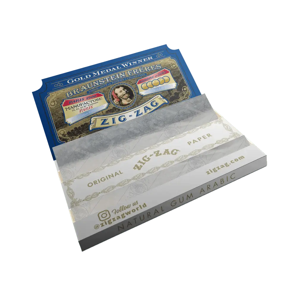 Zig-Zag Original White Cigarette Papers - 24 Booklets - Smoke empire