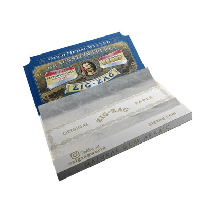 Zig-Zag Original White Cigarette Papers - 24 Booklets - Smoke empire