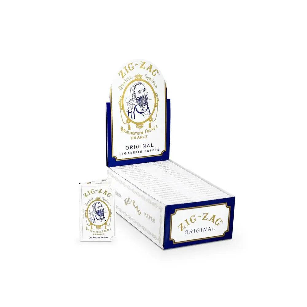 Zig-Zag Original White Cigarette Papers - 24 Booklets - Smoke empire