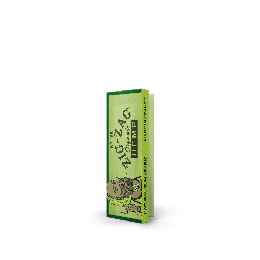 Zig Zag Ultra Thin Unbleached Natural Gum Arabic Organic Hemp - 24 In Box - Smoke empire