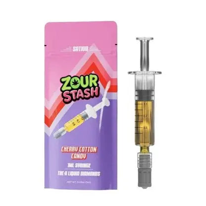Zour Stash THC-A Liquid Diamond Syringe 1G - Smoke empire